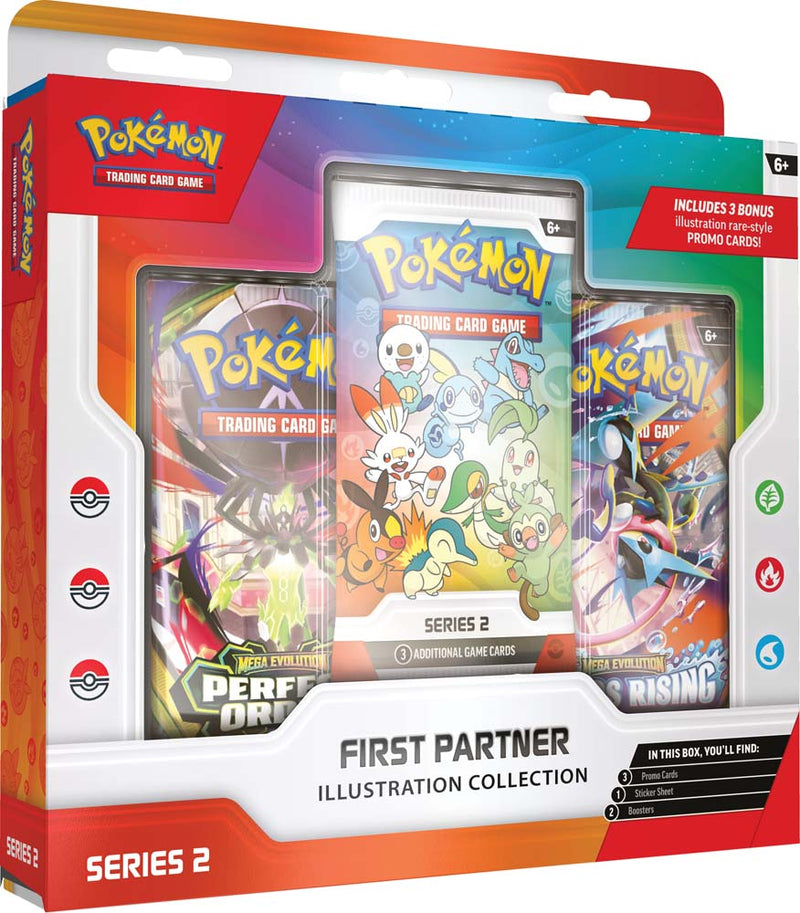 **PRE-ORDER** PKM Illustration Collection - First Partner Series 2