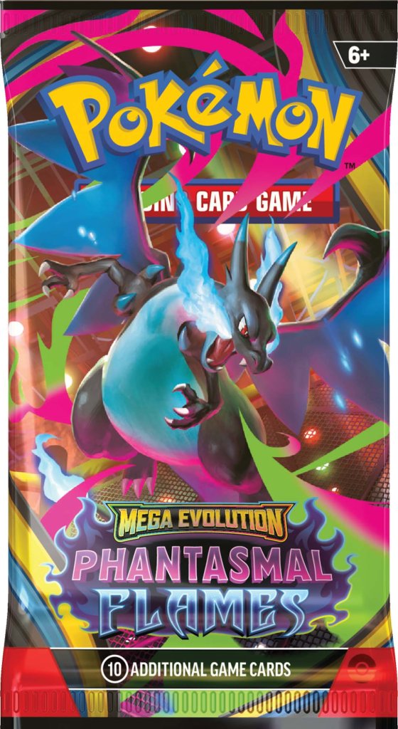 **PRE-ORDER** PKM Booster Pack - Mega Evolution: Phantasmal Flames