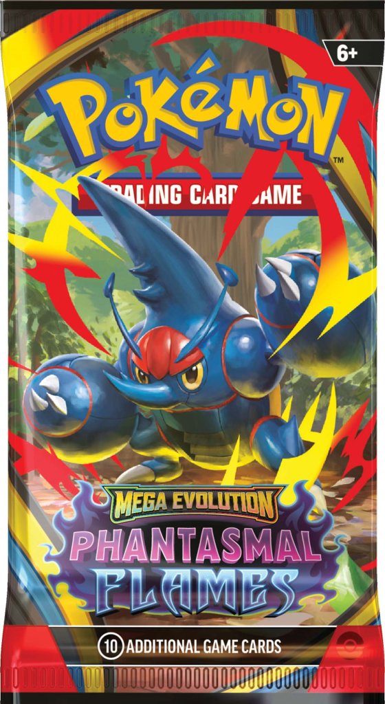 **PRE-ORDER** PKM Booster Pack - Mega Evolution: Phantasmal Flames