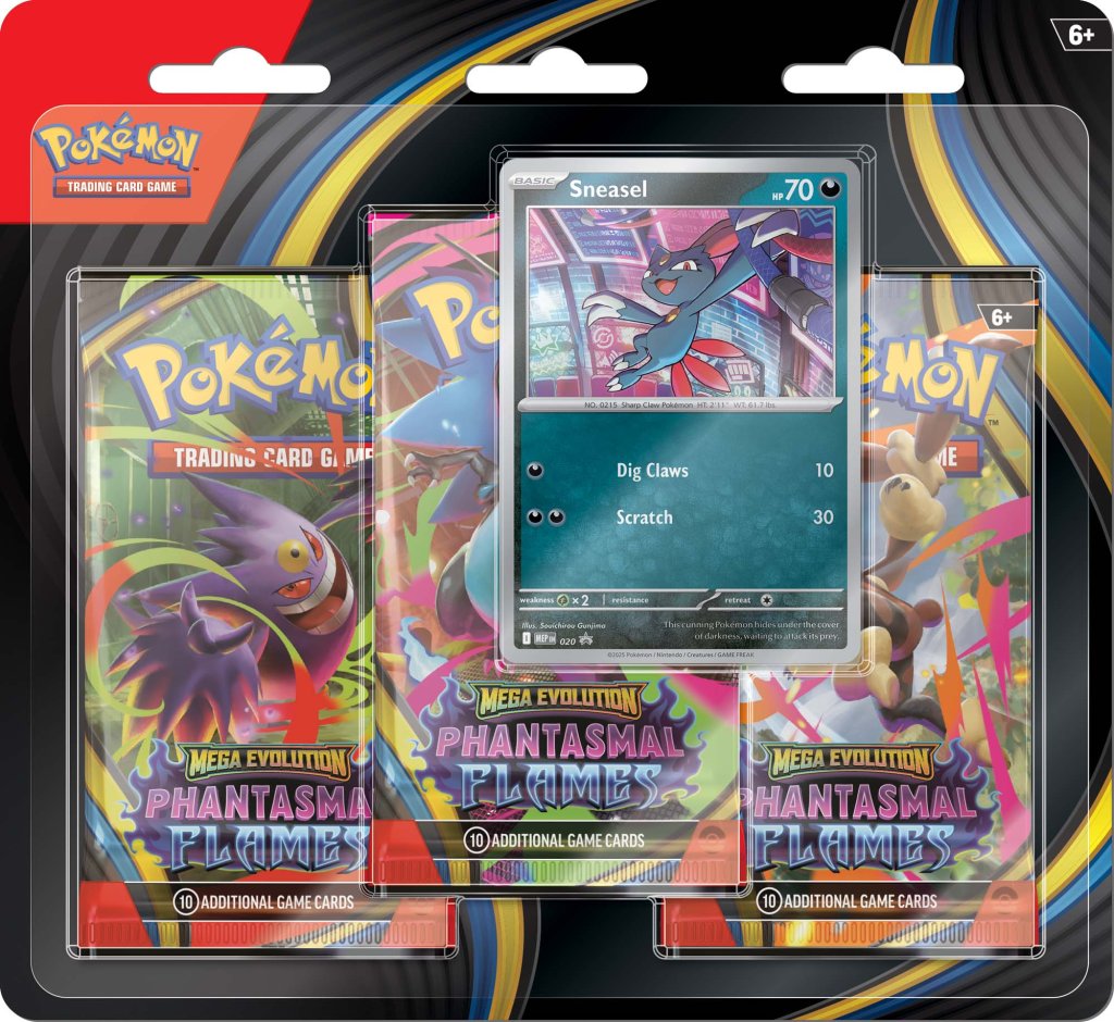 PKM Mega Evolution: Phantasmal Flames