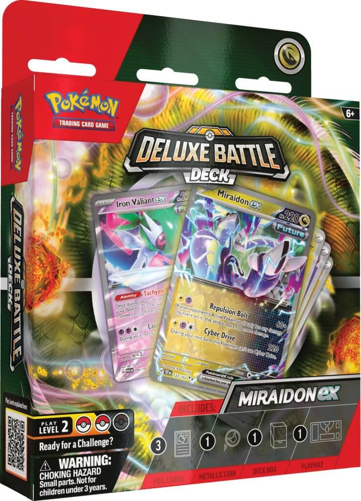 POKÉMON TCG Miraidon ex / Koraidon ex Deluxe Battle Deck