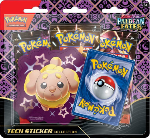 PKM S&V Paldean Fates - Tech Sticker Blister