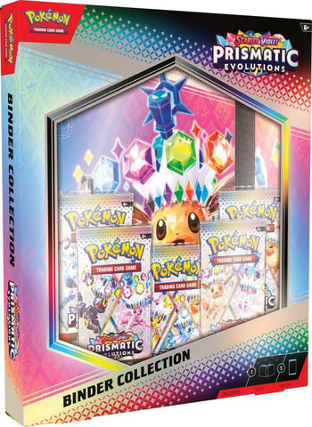 PKM S&V Prismatic Evolutions - Binder Collection