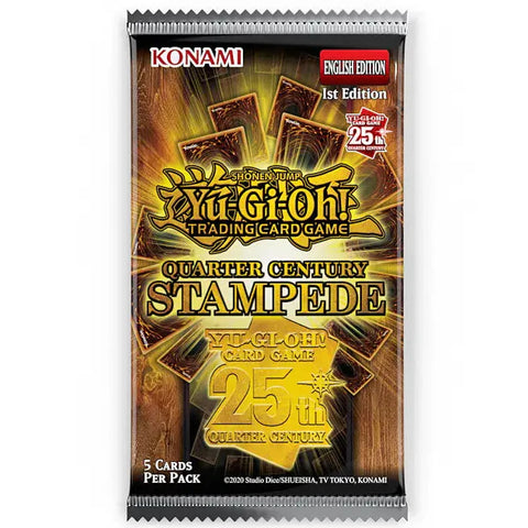 YGO Booster Pack - Quarter Century Stampede