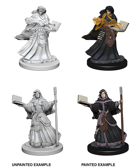 D&D Miniatures (Unpainted) - Player Characters (Wizards)