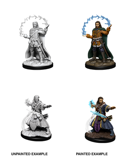 D&D Miniatures (Unpainted) - Player Characters (Wizards)