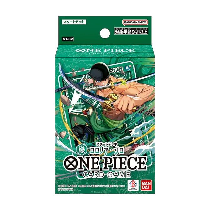 **PRE-ORDER** One Piece Card Game: Starter Deck – Zoro [ST-32]