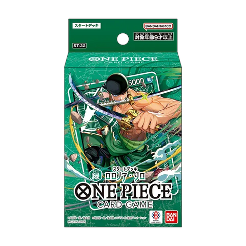 **PRE-ORDER** One Piece Card Game: Starter Deck – Zoro [ST-32]