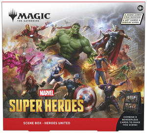 **PRE-ORDER** MTG Scene Display - Marvel Super Heroes