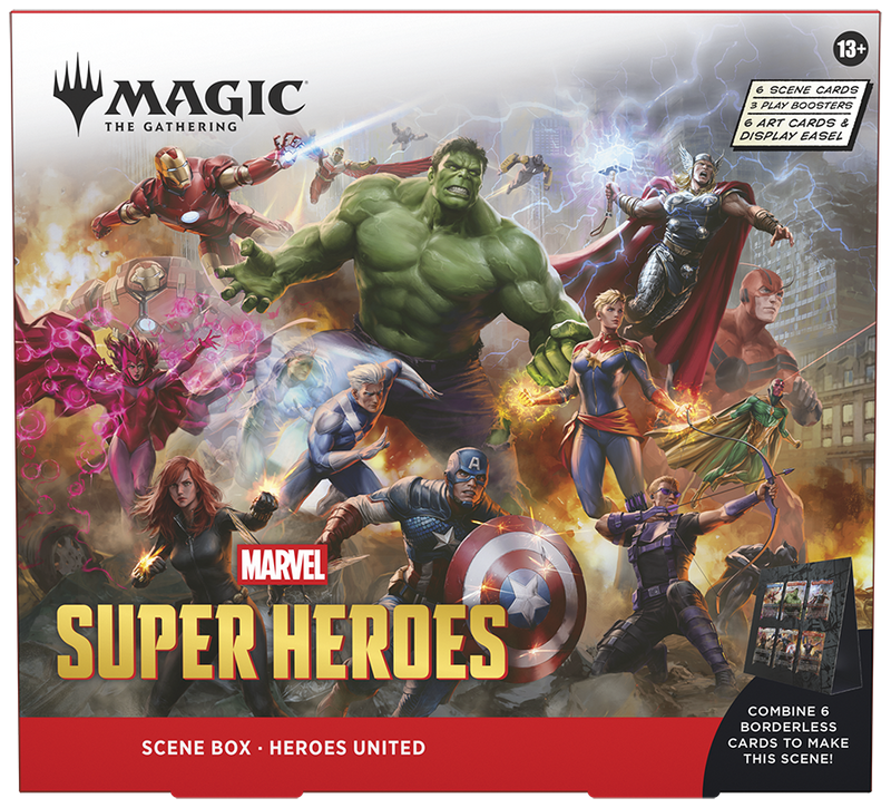 **PRE-ORDER** MTG Scene Display - Marvel Super Heroes