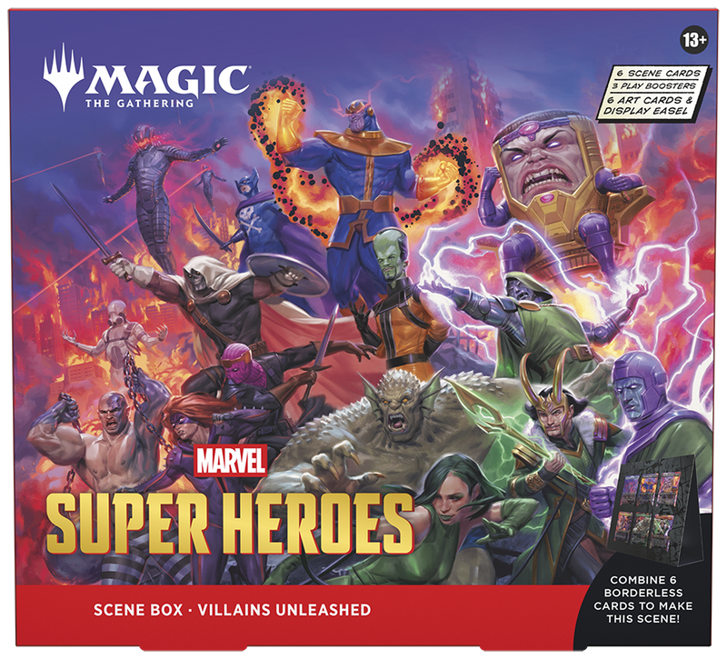 **PRE-ORDER** MTG Scene Display - Marvel Super Heroes