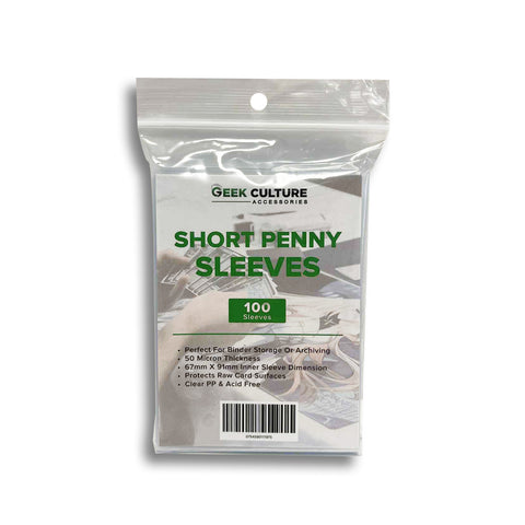 Geek Culture – Short Penny Sleeves (100ct)