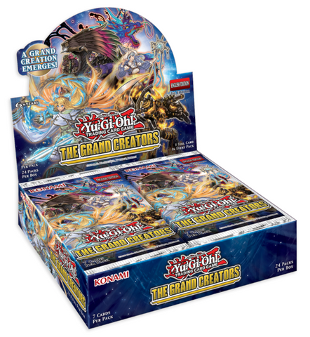 YGO Booster Box - The Grand Creators (1st Edition)
