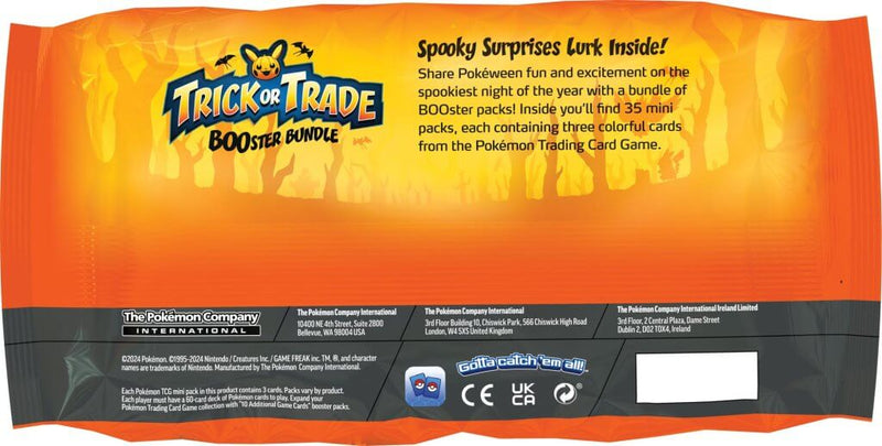 PKM Booster Bundle - Trick Or Trade (Halloween) 2024