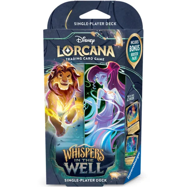 **PRE-ORDER** Disney Lorcana TCG - Whispers in the Well Starter Deck