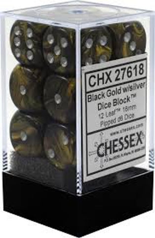 Chessex Dice Leaf 12d6