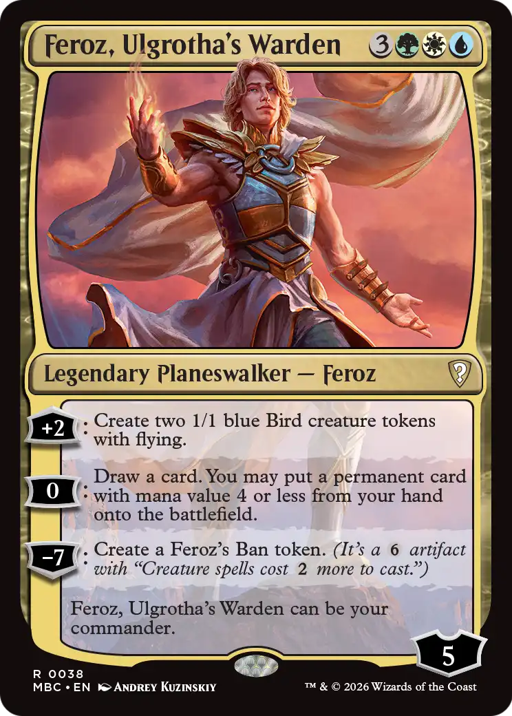 Feroz, Ulgrotha's Warden [Mystery Booster: Commander Edition]