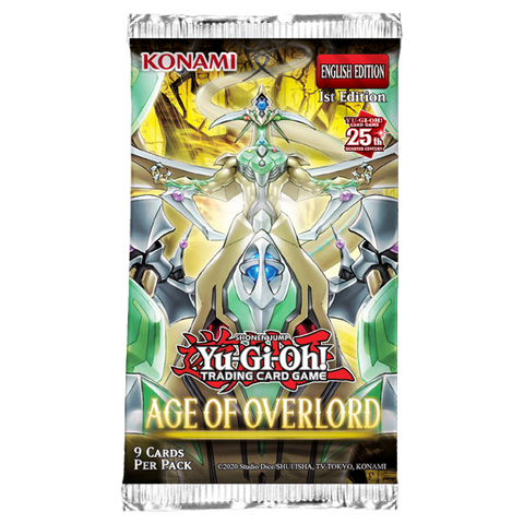 YGO Booster Pack - Age of Overlord (1st Edition)