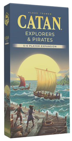 CATAN (6th Edition) - Explorers and Pirates 5-6 Player Expansion