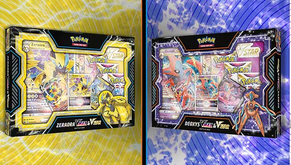 PKM Vmax & Vstar Battle Box (Deoxys/Zeraora)