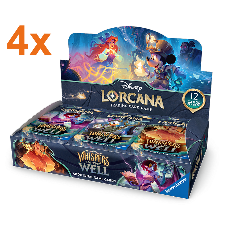 **PRE-ORDER** Disney Lorcana TCG - Whispers in the Well Booster Case
