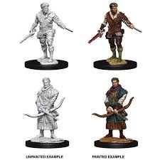 D&D Miniatures (Unpainted) - Player Characters (Rogues)