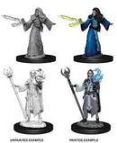 D&D Miniatures (Unpainted) - Player Characters (Wizards)