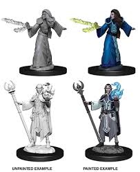 D&D Miniatures (Unpainted) - Player Characters (Wizards)