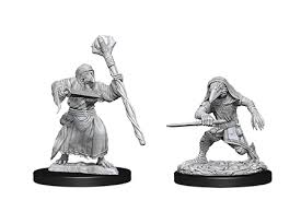 D&D Miniatures (Unpainted) - Monsters/NPCs F-K