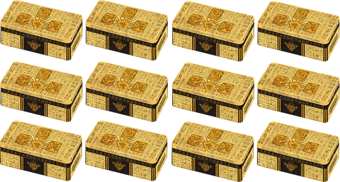 YGO Tin - 2022 Tin of the Pharaoh's Gods Case (1st Edition)