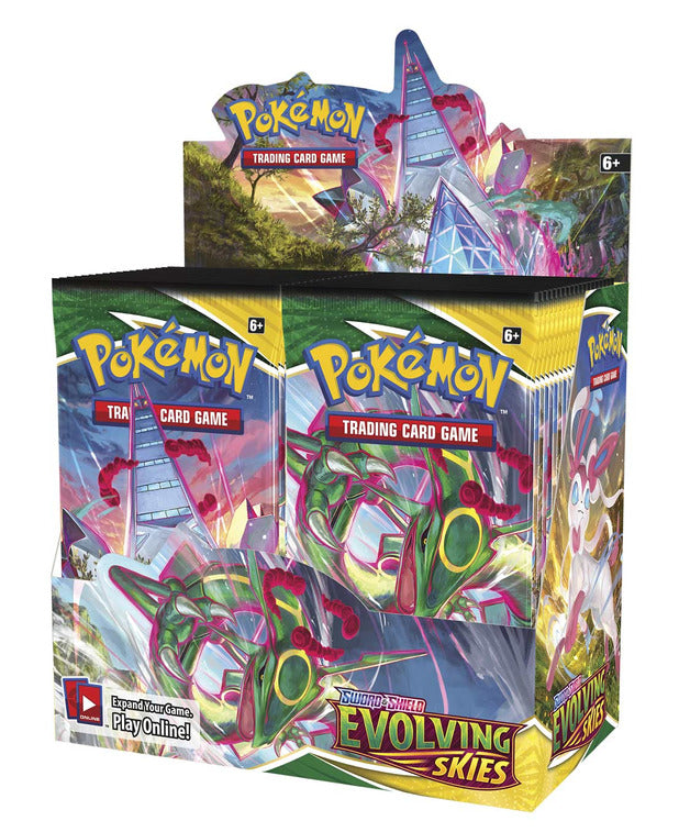 PKM Booster Box - Sword & Shield: Evolving Skies