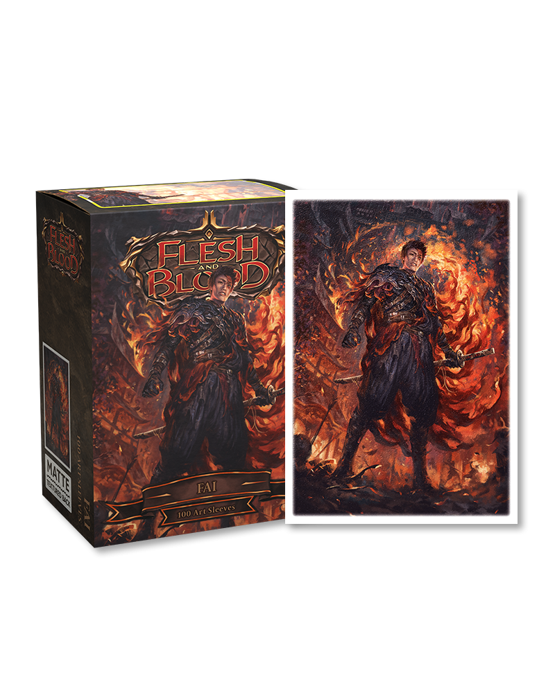 Dragon Shield Flesh and Blood Art Sleeves (standard size)