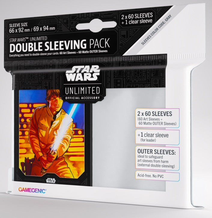 Gamegenic Star Wars Unlimited Art Sleeves - Double Sleeve Pack