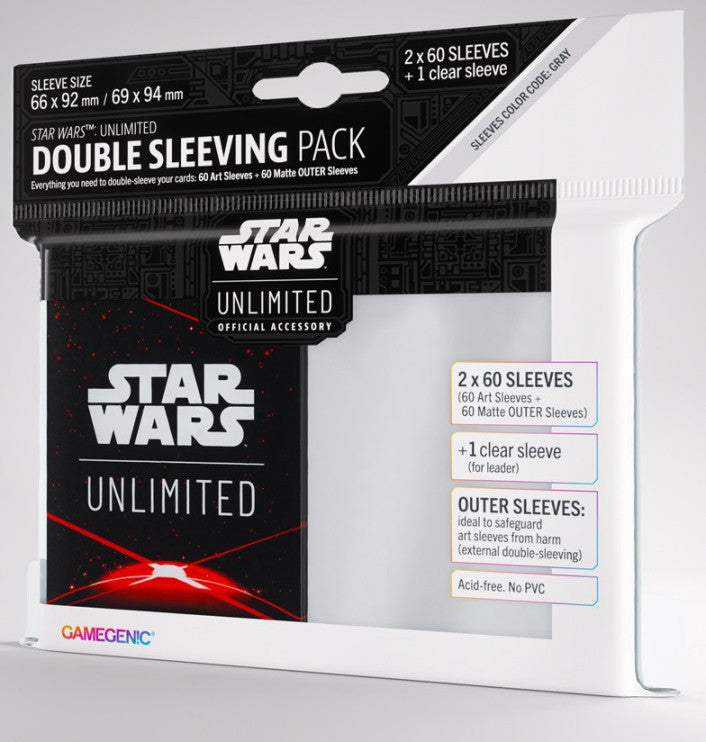 Gamegenic Star Wars Unlimited Art Sleeves - Double Sleeve Pack