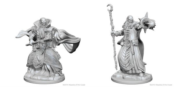 D&D Miniatures (Unpainted) - Player Characters (Wizards)