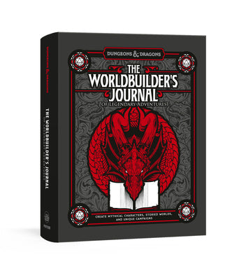 D&D Book -The Worldbuilder's Journal of Legendary Adventures