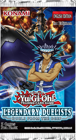 YGO Booster Pack - Legendary Duelists: Duels From the Deep (1st Edition)