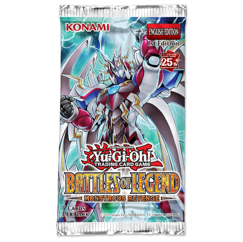 YGO Booster Pack - Battles of Legend: Monstrous Revenge (1st Edition)