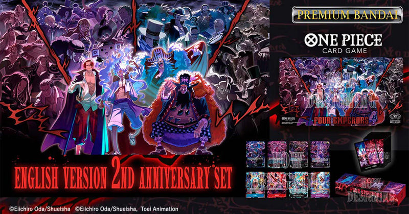 One Piece Card Game: English 2nd Anniversary Set One Piece Card Game: English 2nd Anniversary Set