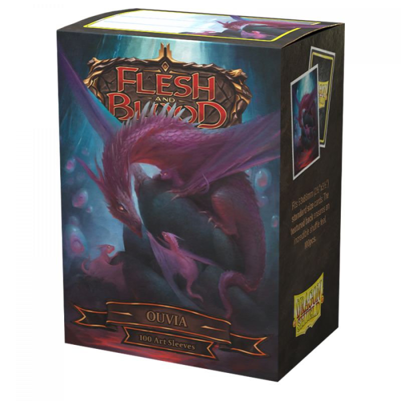 Dragon Shield Flesh and Blood Art Sleeves (standard size)