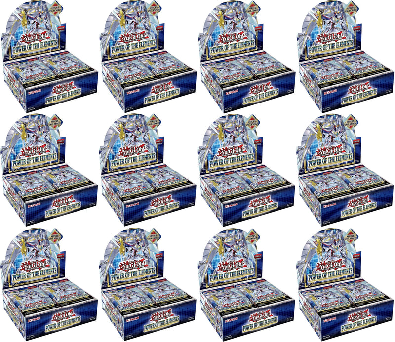 YGO Booster Case - Power Of The Elements (1st Edition)