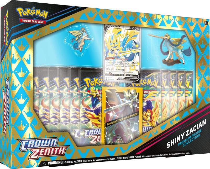 PKM Crown Zenith  -  Premium Figure Collection (Shiny Zacian and Zamazenta)