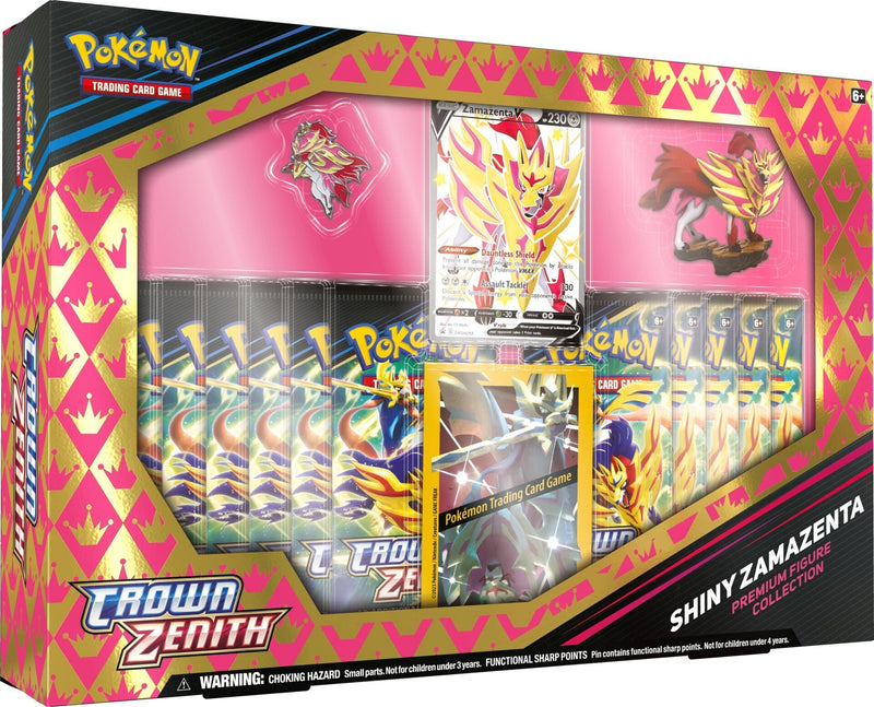 PKM Crown Zenith  -  Premium Figure Collection (Shiny Zacian and Zamazenta)