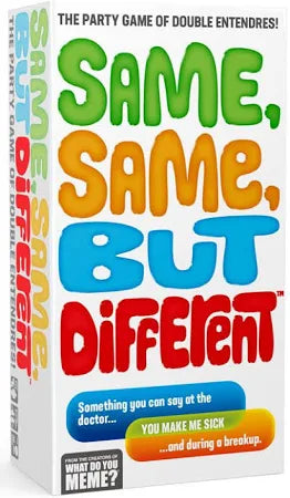 Same, Same, But Different
