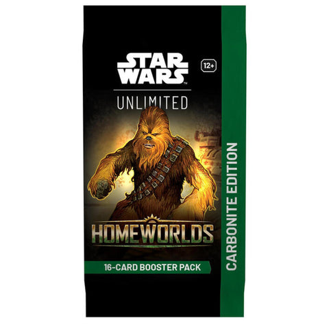 Star Wars Unlimited Carbonite Booster Pack - Homeworlds