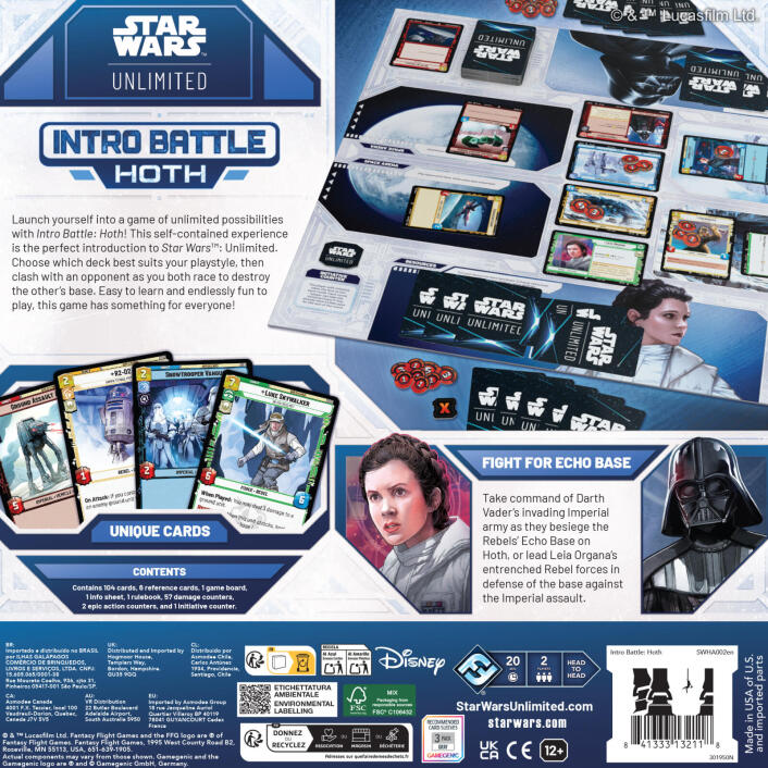 **PRE-ORDER** Star Wars Unlimited - Intro Battle Hoth