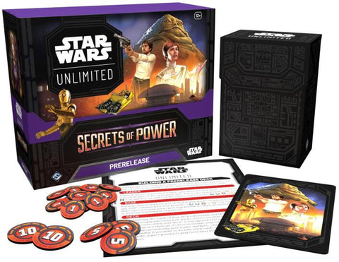 Star Wars Unlimited Prerelease Box - Secrets of Power