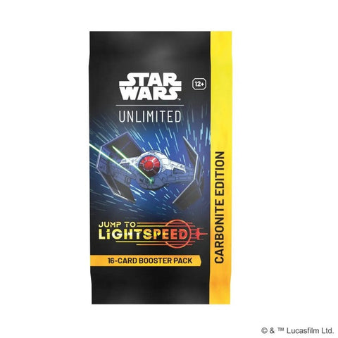 Star Wars Unlimited Carbonite Booster Pack - Jump to Lightspeed