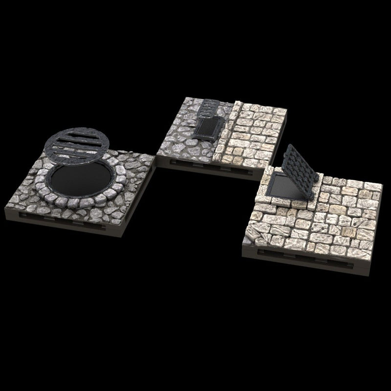 Warlock Tiles - Tiles Town & Village III Town Square