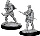 D&D Miniatures (Unpainted) - Player Characters (Rangers)